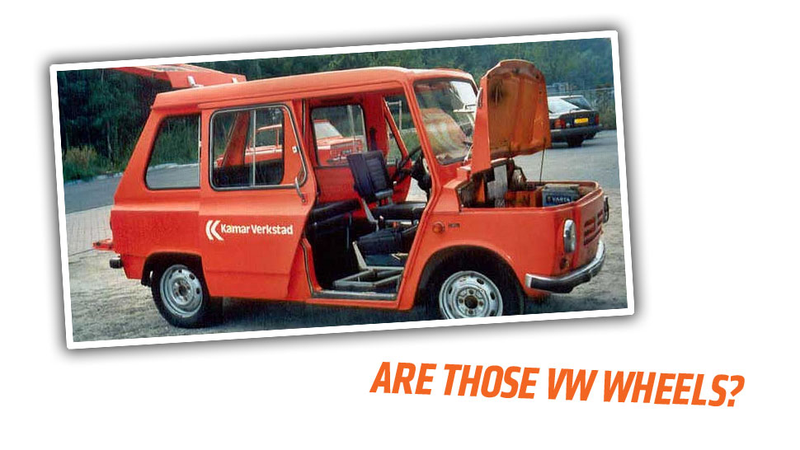 Illustration for article titled Meet The DAF Kalmar, The Mail Truck That Looks Like A Cartoon